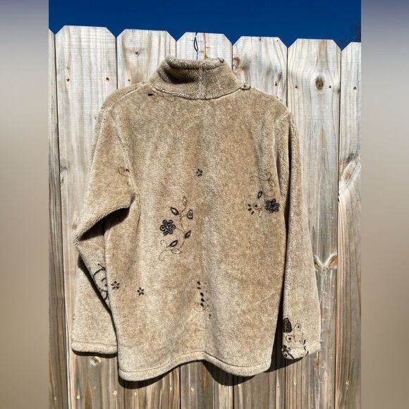 Vintage Fleece Disney Character Winnie the Pooh Pullover Sweater Kidcore - Picture 4 of 8